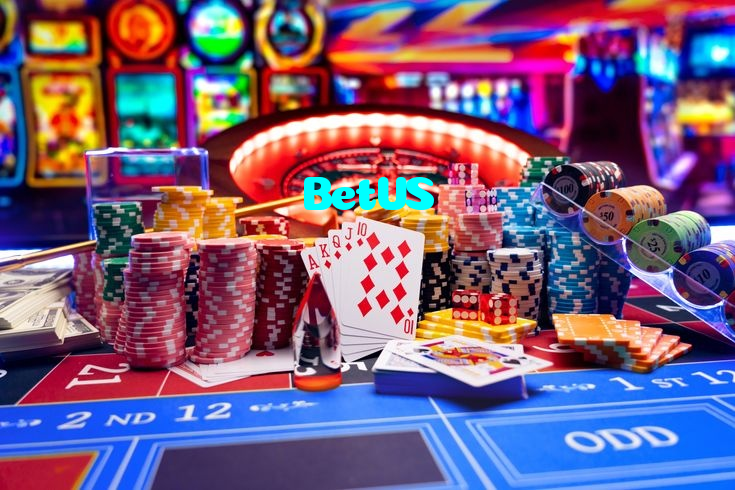 available types of BetUS bet including pre-match live express and system bets